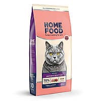 Сухий корм Home Food Adult Cat з індичкою та качкою для котів британських та шотландських порід