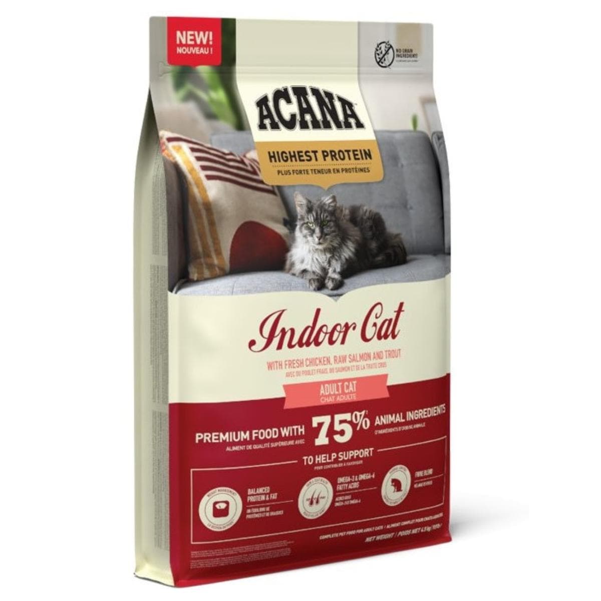 Сухий корм Acana Highest Protein Indoor Cat для домашніх котів