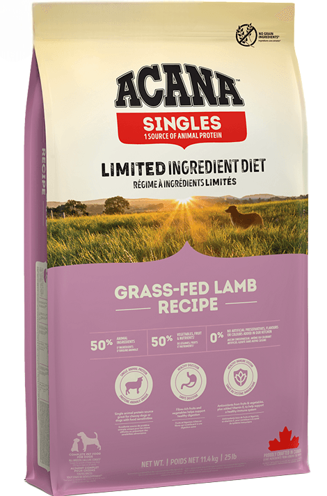УЦІНКА Сухий корм Acana Grass Fed Lamb ягня і яблуко для собак