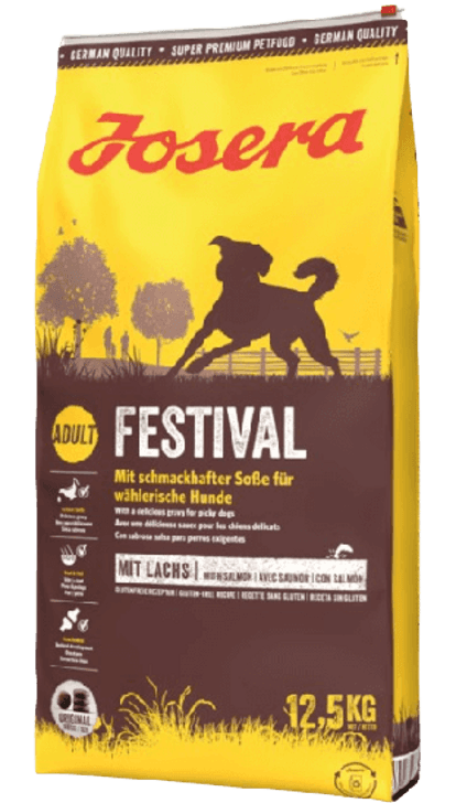 Сухий корм НА ВАГУ Josera Festival із лососем для дорослих вибагливих собак