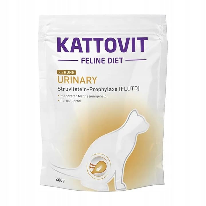 Сухий корм Kattovit Feline diet Urinary для лікування сечокам'яної хвороби котів