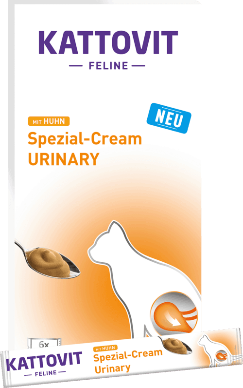 Кремовий снек Kattovit Urinary Special Cream для котів, 6*15 г