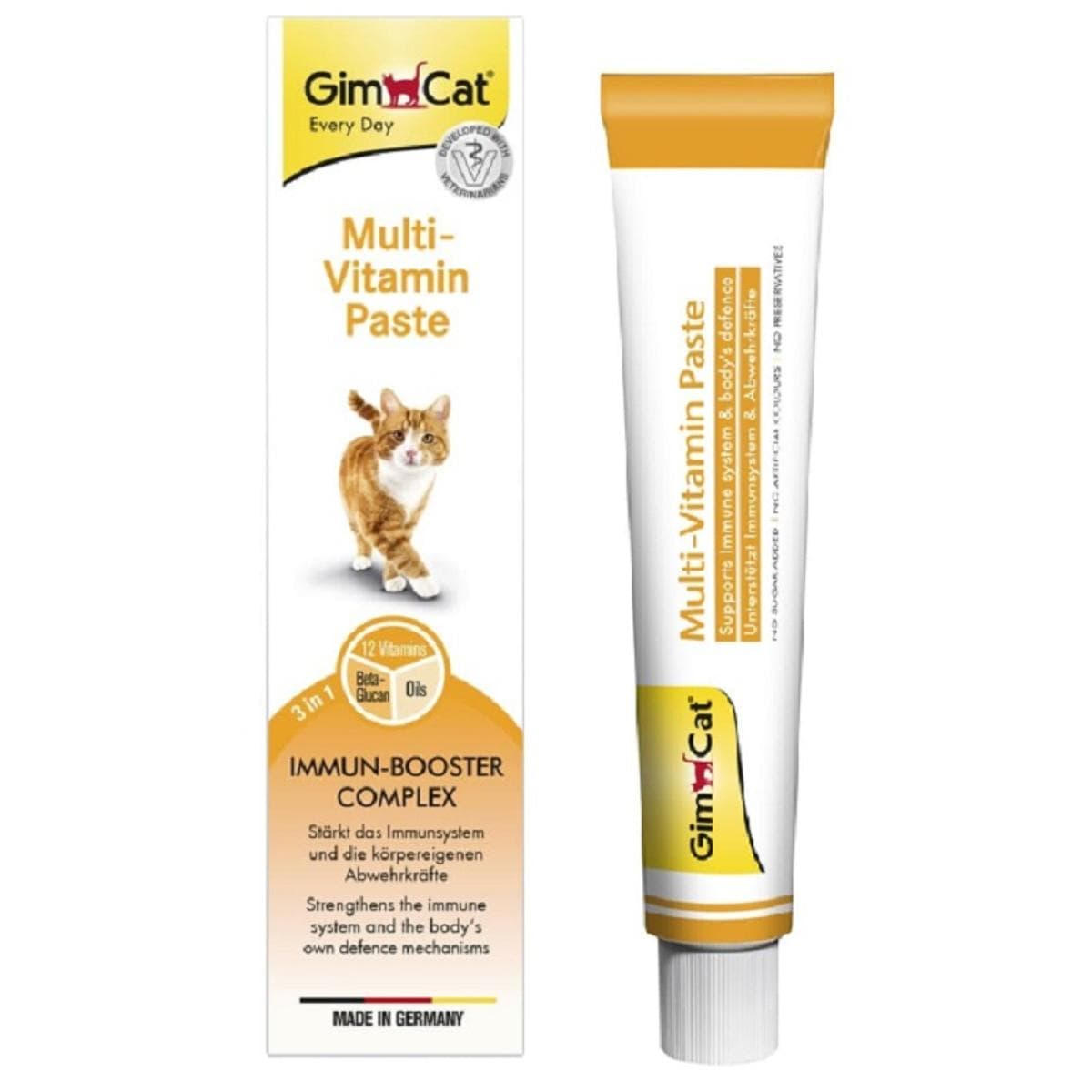 Паста мультивітамінна GimCat Multi-Vitamin Paste для кішок
