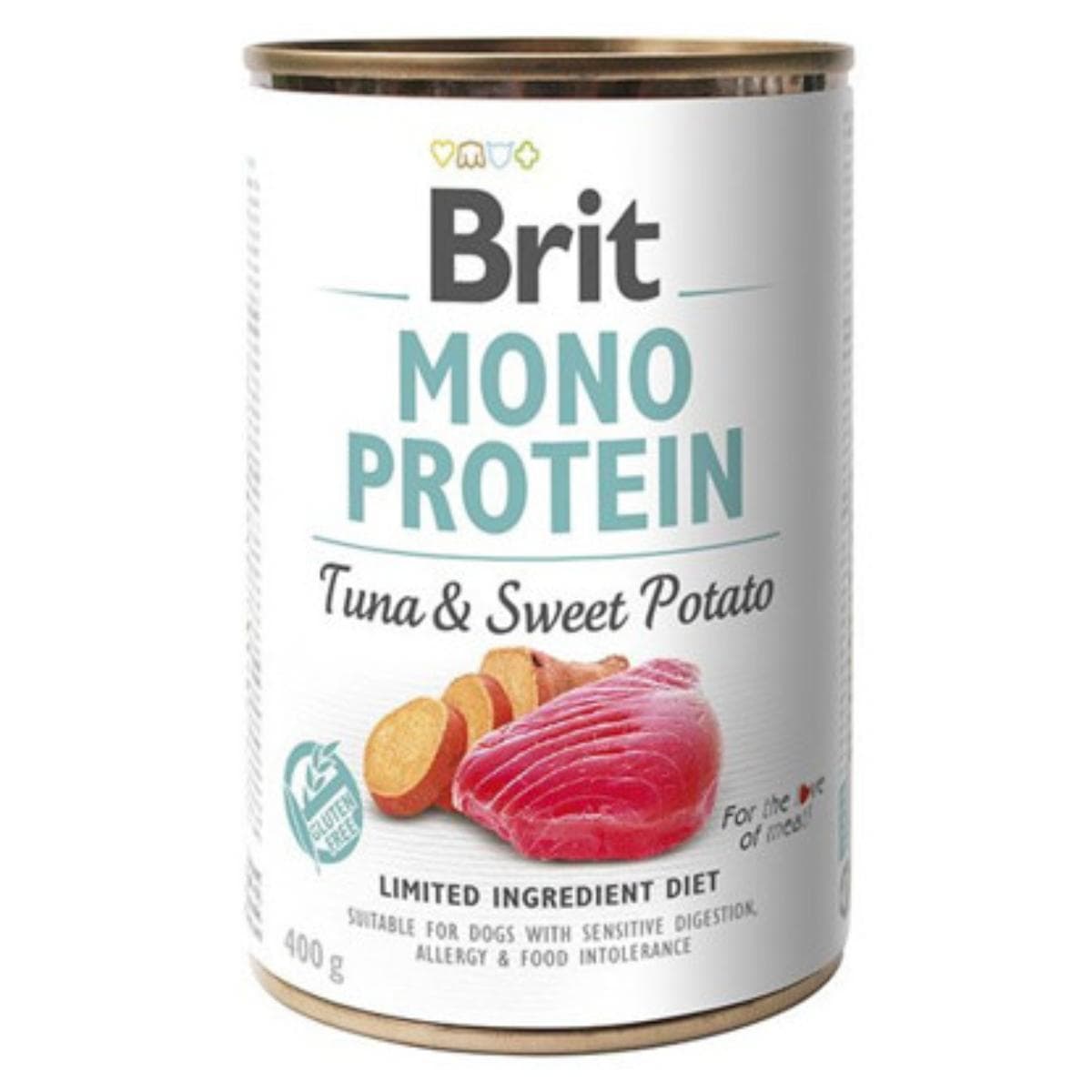 УЦІНКА Вологий корм Brit Mono Protein Tuna & Sweet Potato консерва з тунцем та бататом для собак