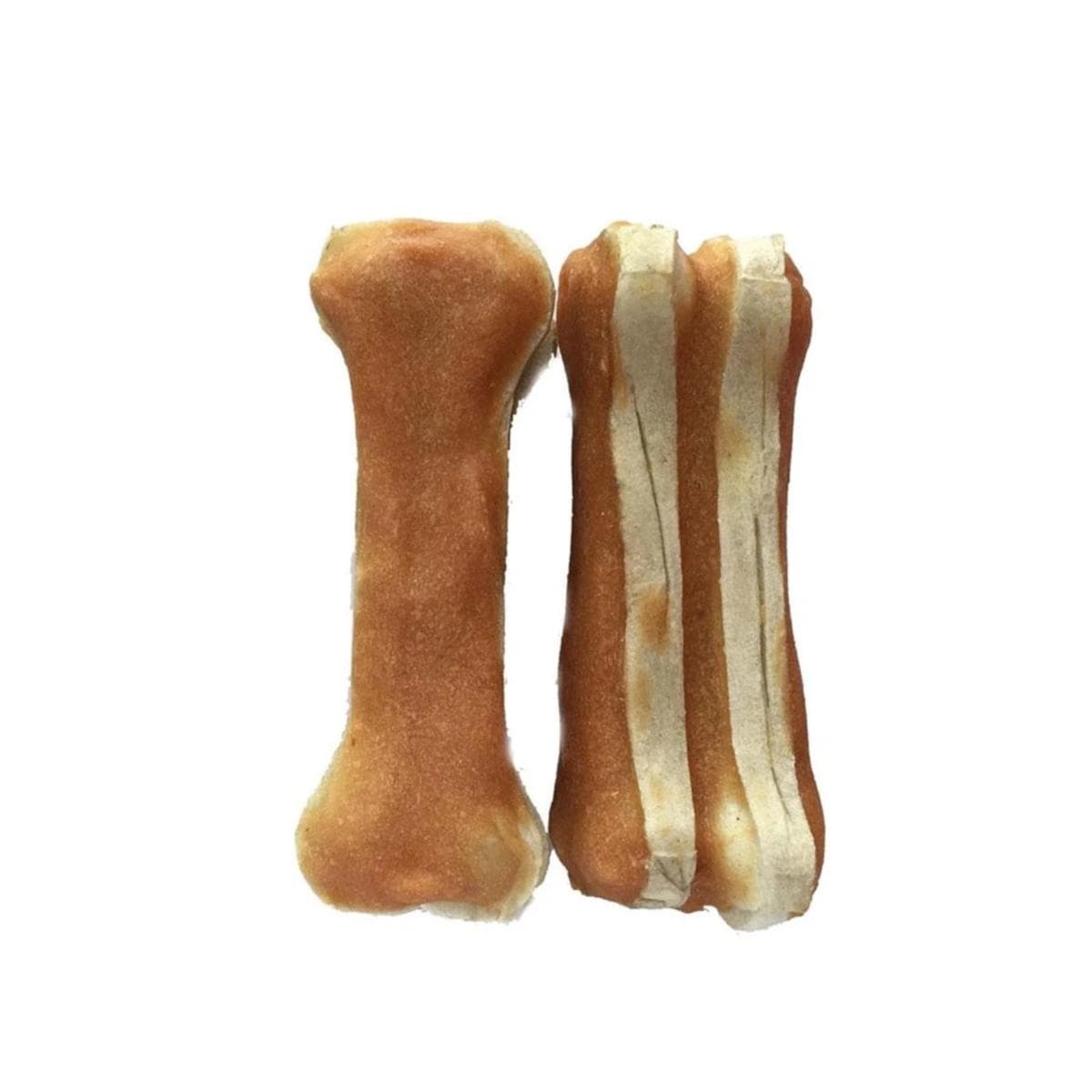 Ласощі Lucky Star сендвіч пресована кістка 15,5 см з куркою для собак
