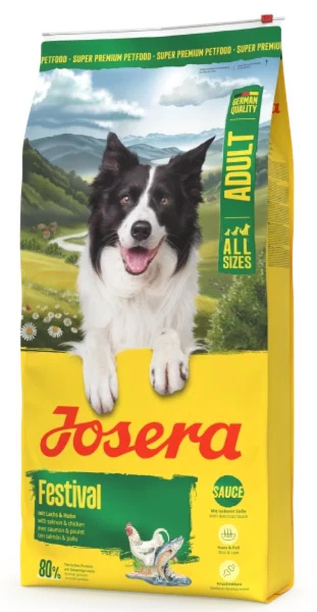 НА ВАГУ Сухий корм Josera Festival із птицею та лососем для дорослих вибагливих собак