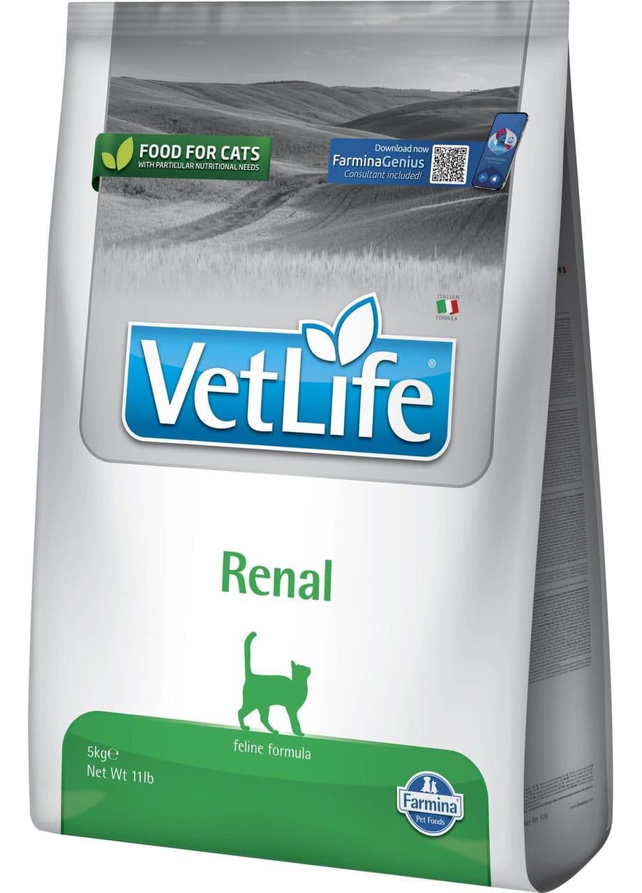 Сухий корм Farmina Cat Vet Life Renal для підтримки функції нирок для котів