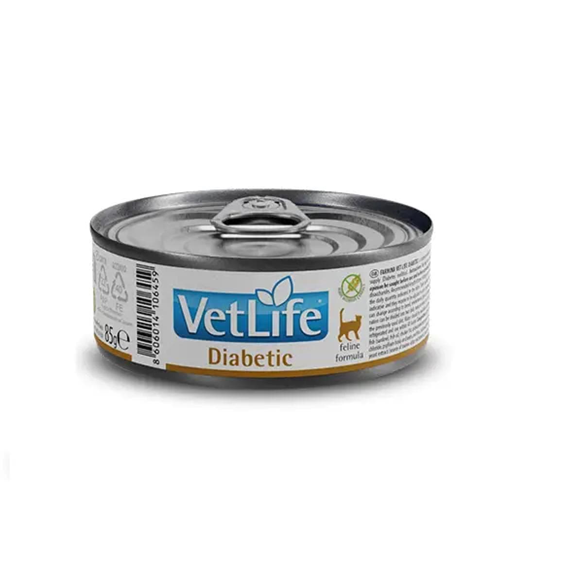 Вологий корм Farmina Vet Life Diabetic дієтичний при цукровому діабеті для котів