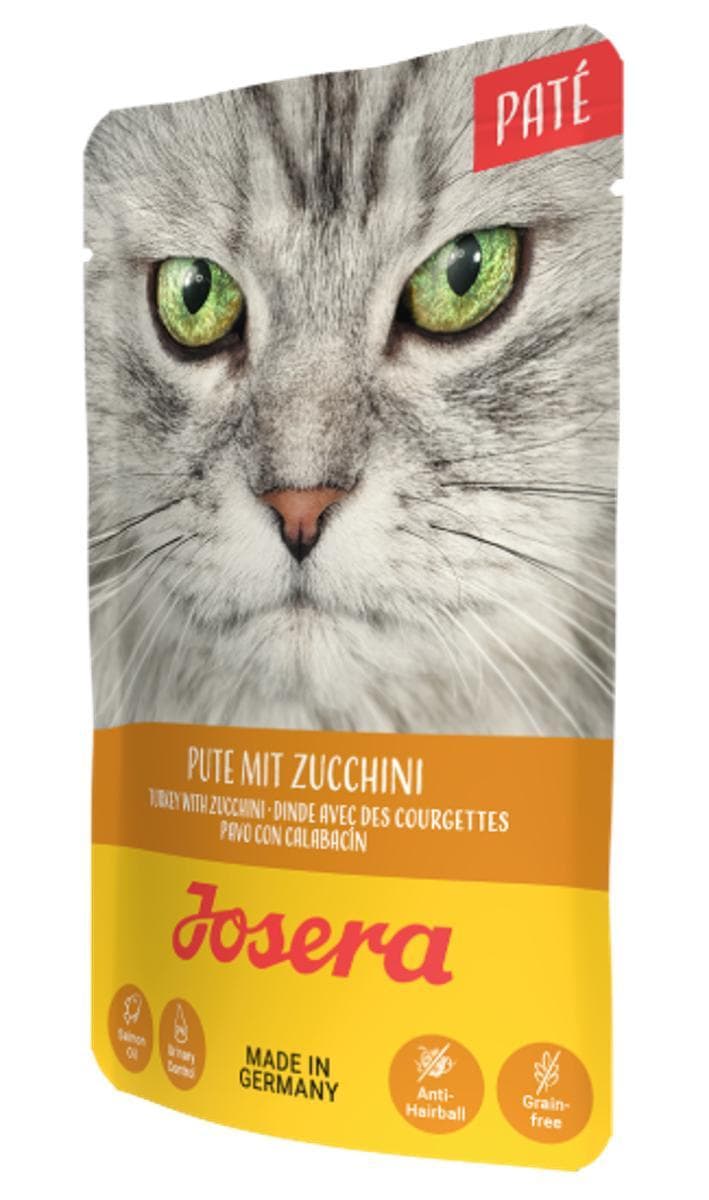 Паштет Josera беззерновий з індичкою та цукіні для котів