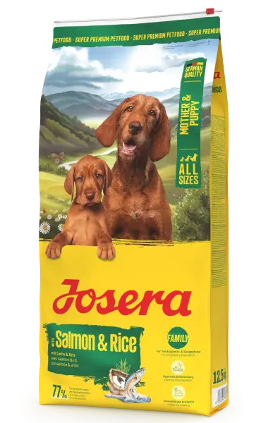 Сухий корм Josera Mother and Puppy Salmon & Rice для собак та цуценят