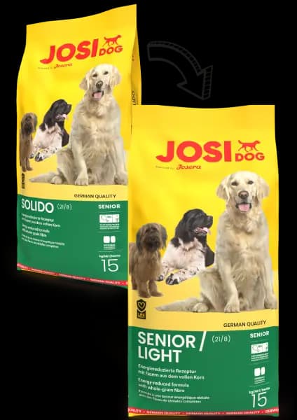 Сухий корм JosiDog Senior / Light для підтримки ваги літніх собак