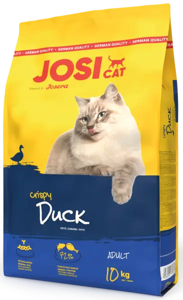 Сухий корм JosiCat Crispy Duck з качкою для котів