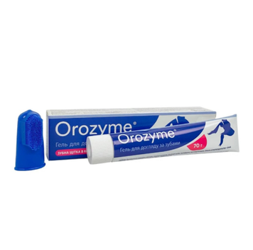 Гель Orozyme для зубів та ясен для котів та собак, 70 г 2435 фото