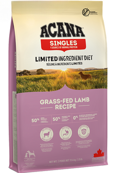 Сухой корм Acana Grass Fed Lamb ягненок и яблоко для собак, 11,4 кг 1224 фото