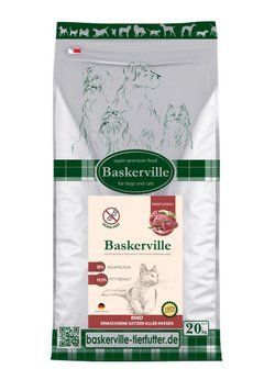 Сухий корм Baskerville Super Premium беззерновий з яловичиною для котів, 20 кг 2902 фото