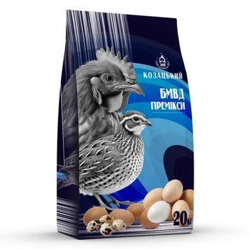 Білково вітамінно-мініральна добавка для курей несучок (з 48 тижня) 20% КПК 1-25 ТМ Козацький, 20 кг 3342 фото