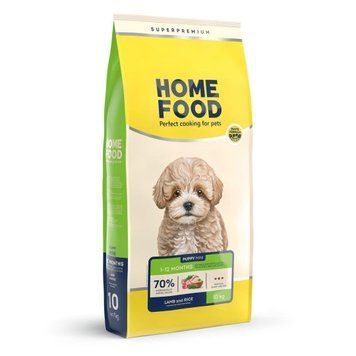 Сухой корм Home Food Puppy Mini с ягненком и рисом для щенков мелких пород, 10 кг 2495 фото