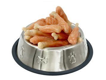 Ласощі Lucky Star гомілка куряча з кальцієвою кісткою 7 см для собак, 500 г 2769 фото