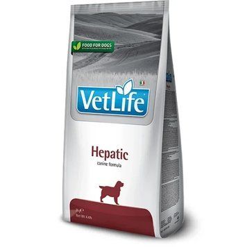Сухой корм Farmina Vet Life Hepatic при хронической печеночной недостаточности для собак, 2 кг 3066 фото