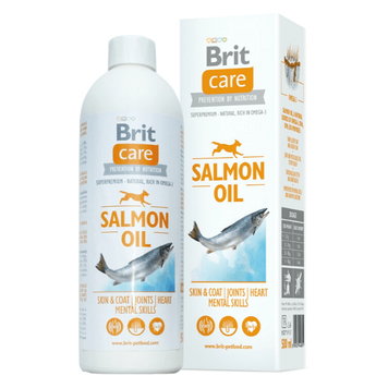 Масло Brit Care Salmon Oil лососевое для собак, 500 мл 2025 фото
