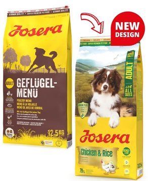Сухий корм Josera Chicken and Rice із птицею та рисом для всіх дорослих собак, 12,5 кг 2836 фото