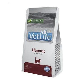 Сухий корм Farmina Cat Vet Life Hepatic при хронічній печінковій недостатності для котів, 400 г 3071 фото