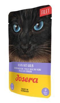 Філе Josera у бульйоні курка та телятина для котів, 70 г 3312 фото