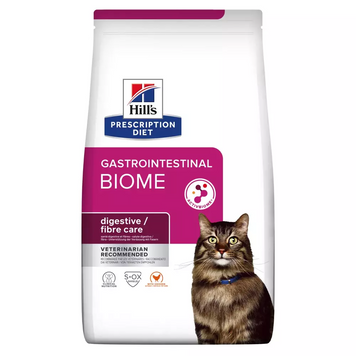 Сухой корм Hill`s Gastrointestinal Biome диетический при проблемах с пищеварением с курицей для кошек, 3 кг 2096 фото