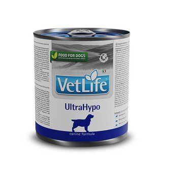 Вологий корм Farmina Vet Life ULTRAHYPO при непереносимості інгредієнтів та поживних речовин для собак, 300 г 3247 фото