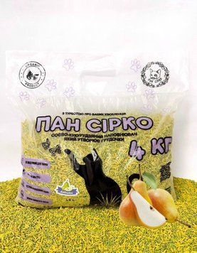 Наповнювач соєвий, кукурудзяний ПАН СІРКО дюшес для котів, 4 кг 2628 фото