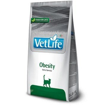 Сухой корм Farmina Cat Vet Life Obesity при избыточном весе для кошек, 1.6 кг 3258 фото