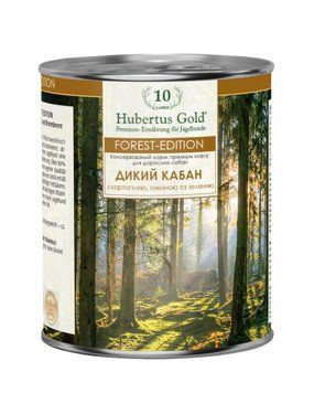 Вологий корм Hubertus Gold Premium дикий кабан для собак, 800 г 2919 фото