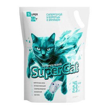 Наповнювач силікагелевий SuperCat для котів, 2,2 кг / 5,2 л 2589 фото