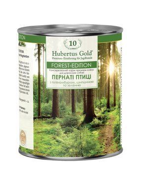 Влажный корм Hubertus Gold Premium пернатые птицы для собак 800 г 2920 фото
