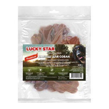 Ласощі Lucky Star тонка кістка з куркою для собак, 500 г 2786 фото