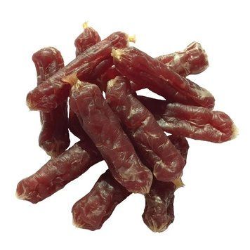 Лакомство Lucky Star мягкие колбаски с уткой в Тубе для собак, 500 г 2784 фото