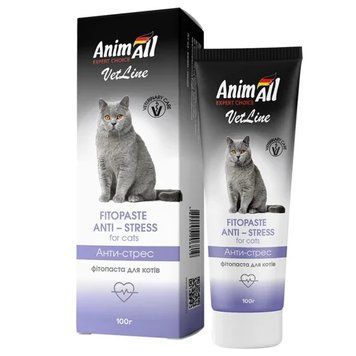 Фітопаста AnimAll VetLine ANTISTRESS із заспокійливим ефектом, 100 г 3182 фото